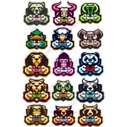 Dynamic Gaming Animal Mascots Collection