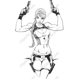 Powerful Female Warrior