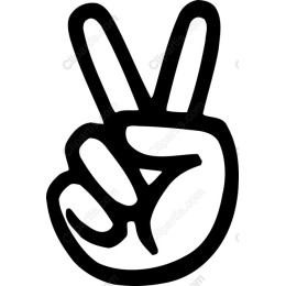 Peace Hand Gesture
