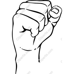 Empowering Raised Fist