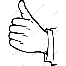 Thumbs-Up Hand Gesture