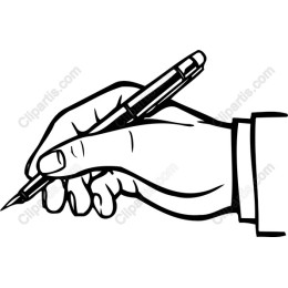 Hand Holding Pen
