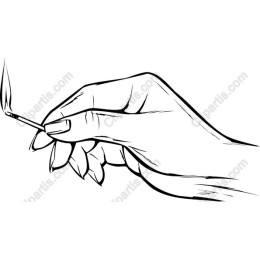 Lighting the Flame - Hand Striking a Match