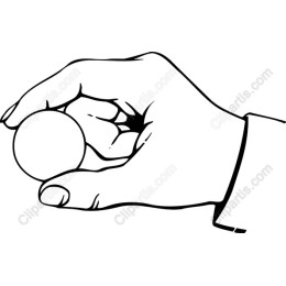 Hand Holding Ball