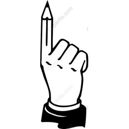 Hand with Pencil