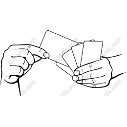 Hands Holding Cards