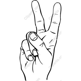 Peace Sign Hand