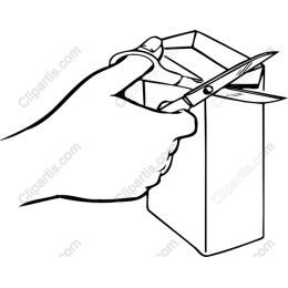 HandwithScissors_CartonOpening_