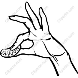 Elegant Hand Holding Decorative Object