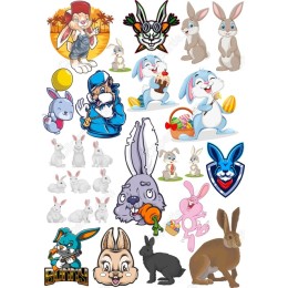 Bunny Bundle - 30 Unique