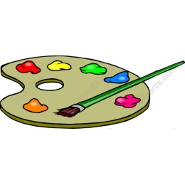 Vibrant Artist's Palette