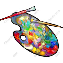 Vibrant Artist's Palette