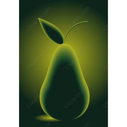 Elegantly Green Pear