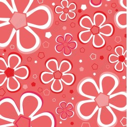 Vibrant Floral Pattern - Cheerful Flowers