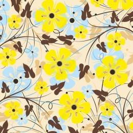 Vibrant Floral Pattern