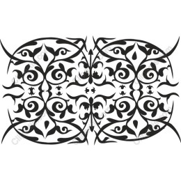 Intricate Floral Swirl
