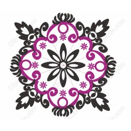 Elegant Floral Decorative