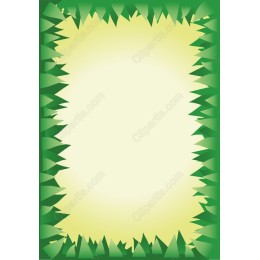 Green Leaf Frame