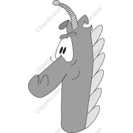 Whimsical Seahorse