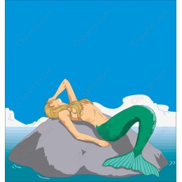 Mermaid on Rock