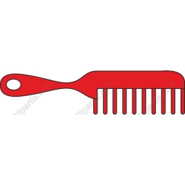 Red Hair Comb
