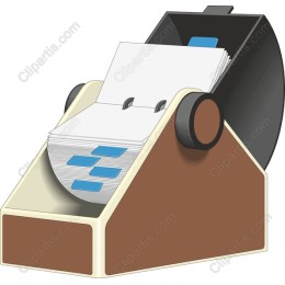 Vintage Card Sorting Machine