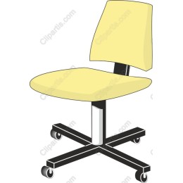Vibrant Yellow Office Chair