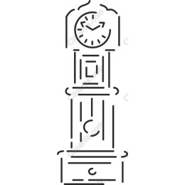 Classic Grandfather Clock
