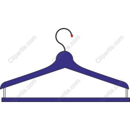 Purple Clothes Hanger