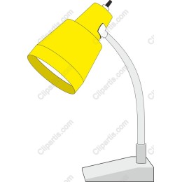 Vibrant Yellow Desk Lamp