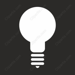 Minimalist Light Bulb