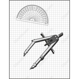 Classic Compass & Protractor