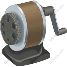 Vintage Hand-Cranked Pencil Sharpener