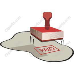 Professional 'Paid' Stamp