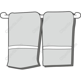 Stylish Gray Towels