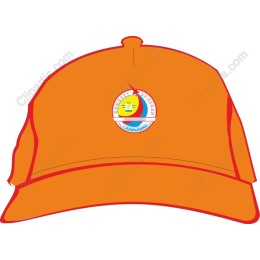 Vibrant Orange Cap