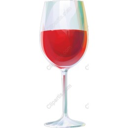 Elegant Red Wine Glass