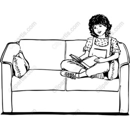 Cozy Reading Girl