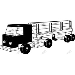 Classic Log Truck