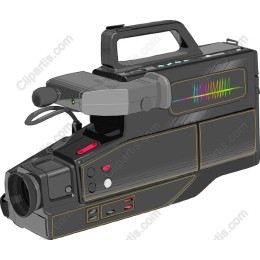 Retro Vintage Video Camera