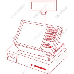 Modern Cash Register