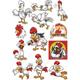 Funny Chicken Set