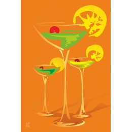 Vibrant Cocktail Trio