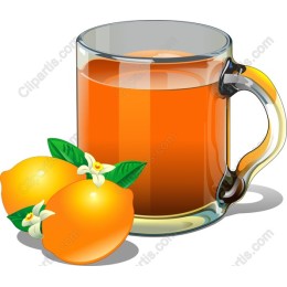 Vibrant Orange Beverage