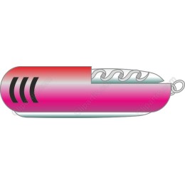 Vibrant Hot Dog Cutaway