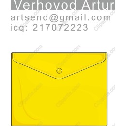 Vibrant Yellow Envelope