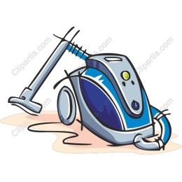 Cartoon Vacuum Cleaner