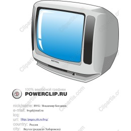 Retro CRT Television
