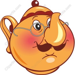 Whimsical Teapot Character