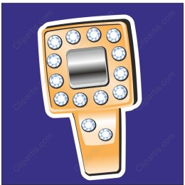 Luxurious Diamond-Studded Ring
